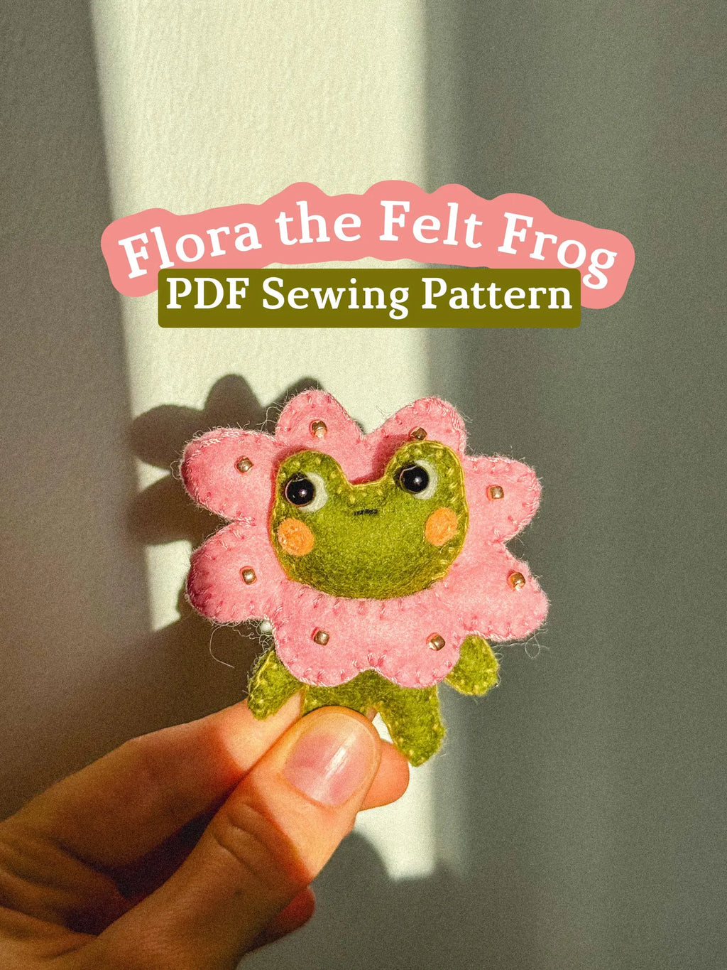 Felt Frog | Sewing Pattern