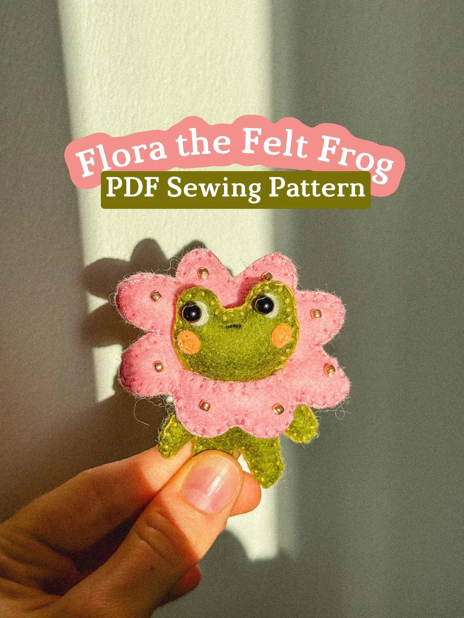 Felt Frog | Sewing Pattern