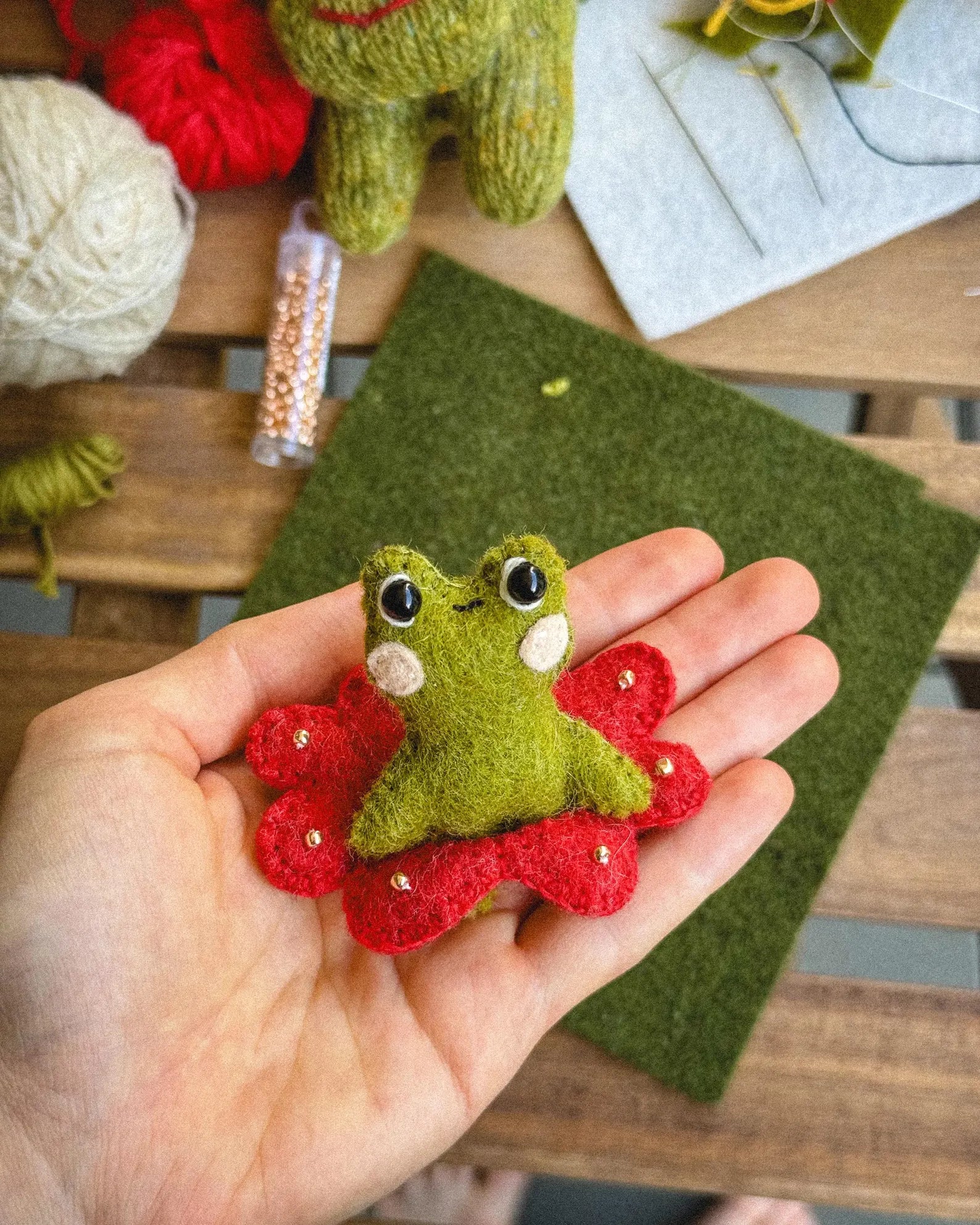 Felt Frog | Sewing Pattern