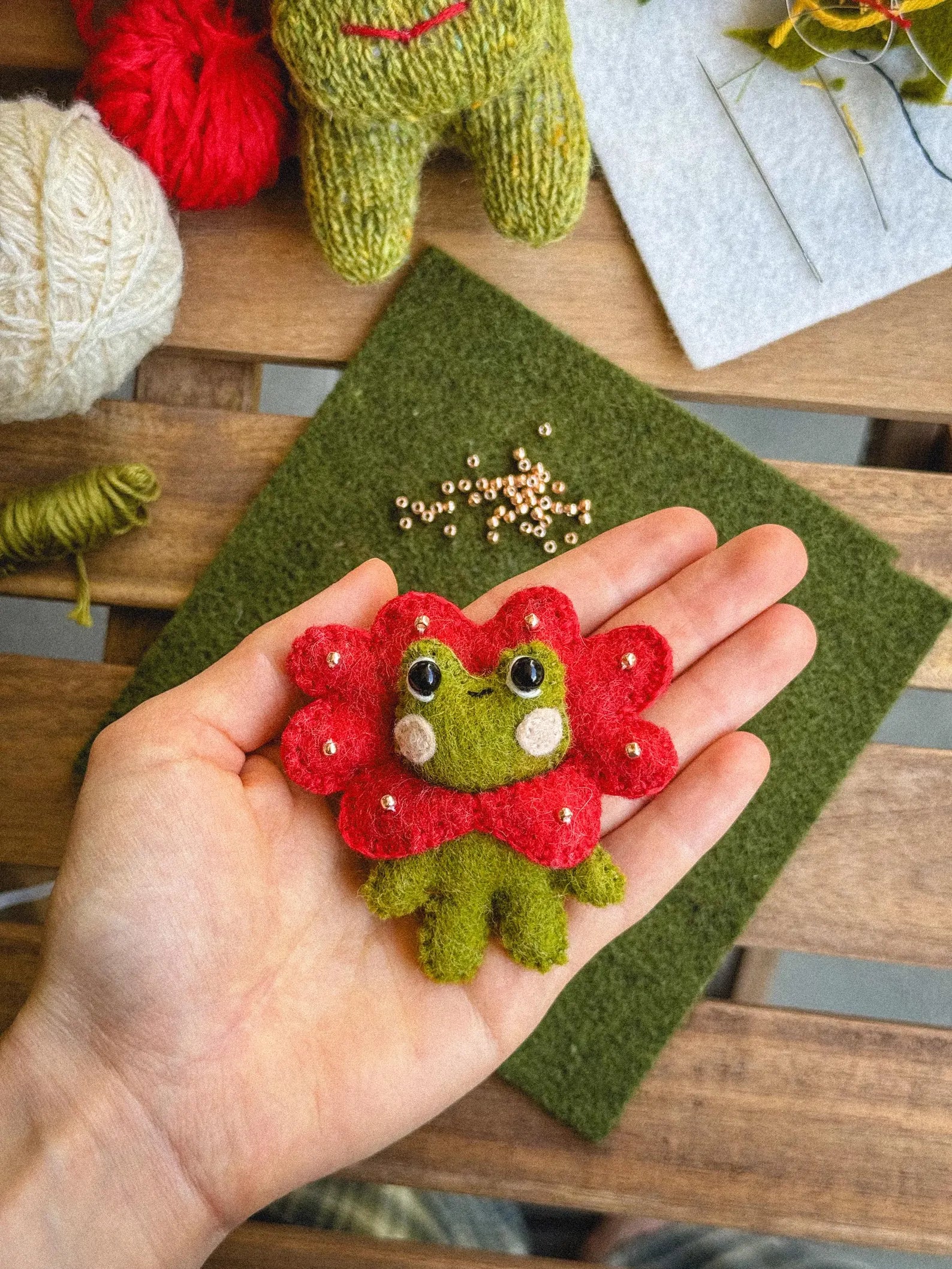 Felt Frog | Sewing Pattern