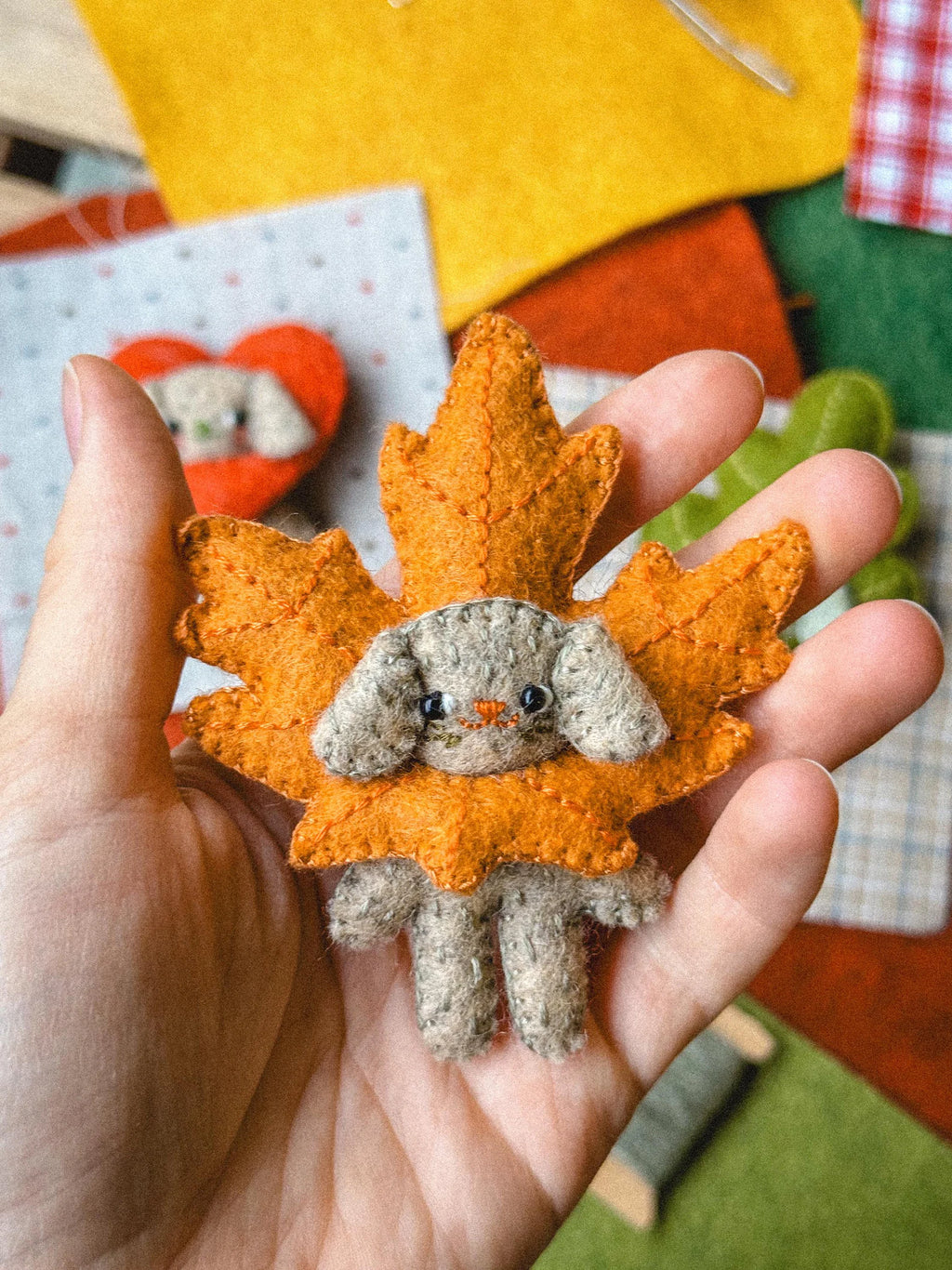 Fiona the Felt Dog | PDF Sewing Pattern