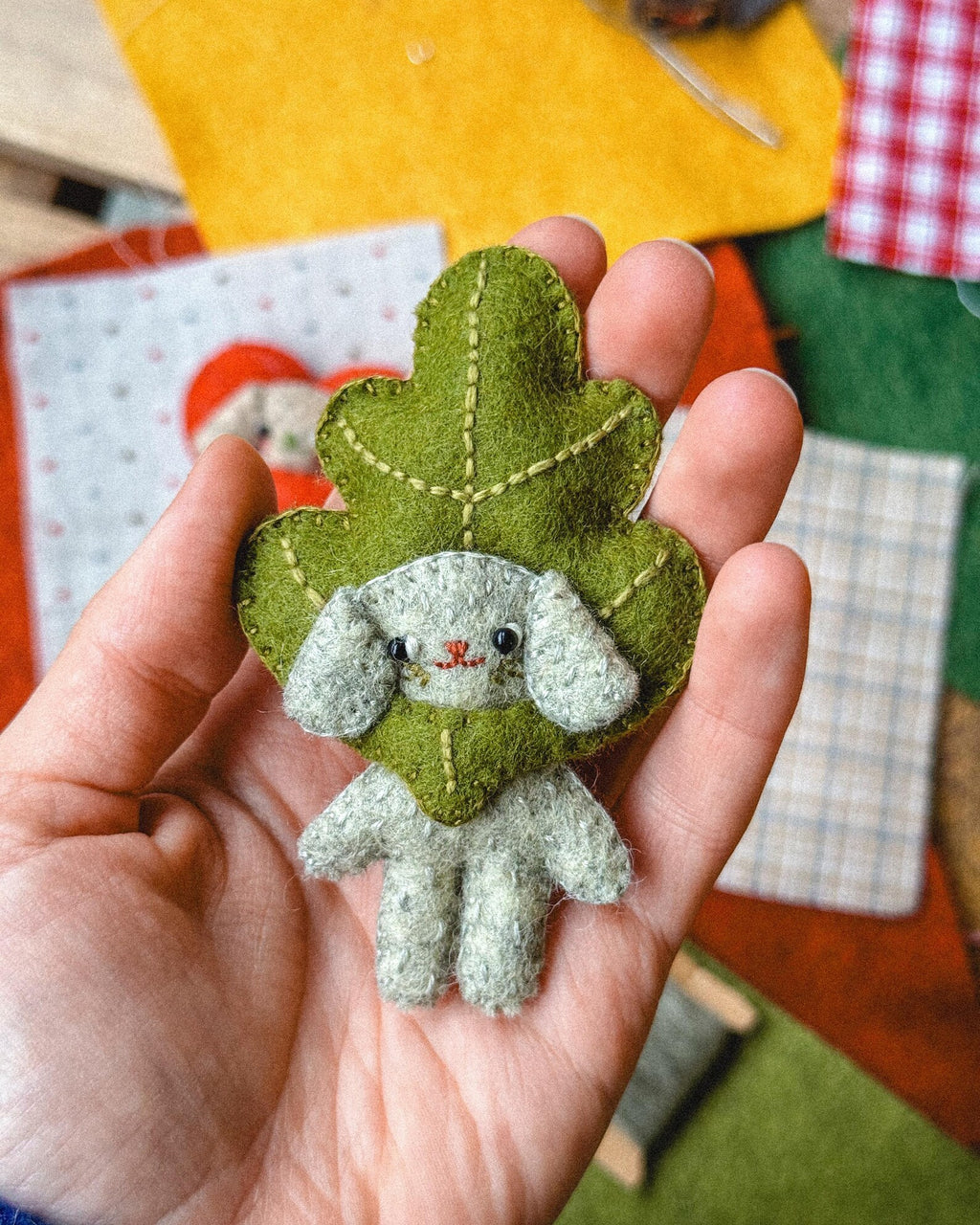 Fiona the Felt Dog | PDF Sewing Pattern