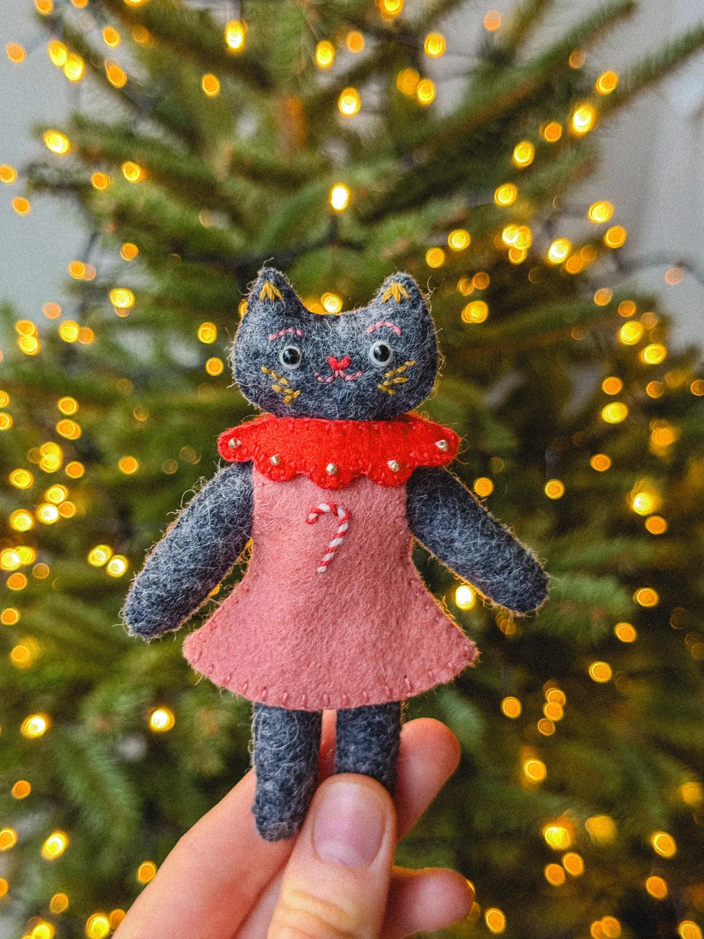Celine the Felt Cat – PDF Sewing Pattern