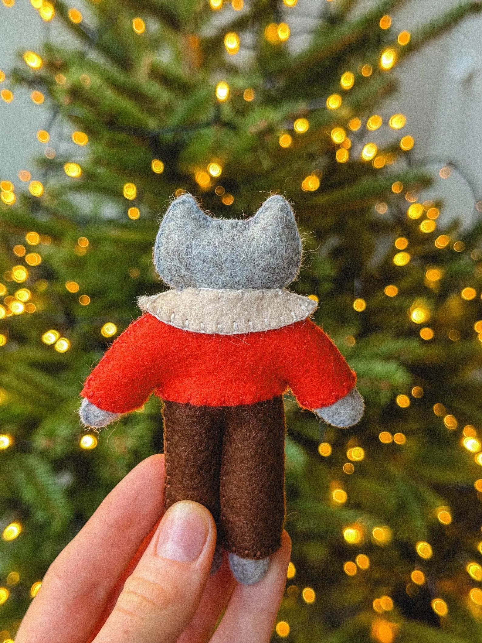 Celine the Felt Cat – PDF Sewing Pattern