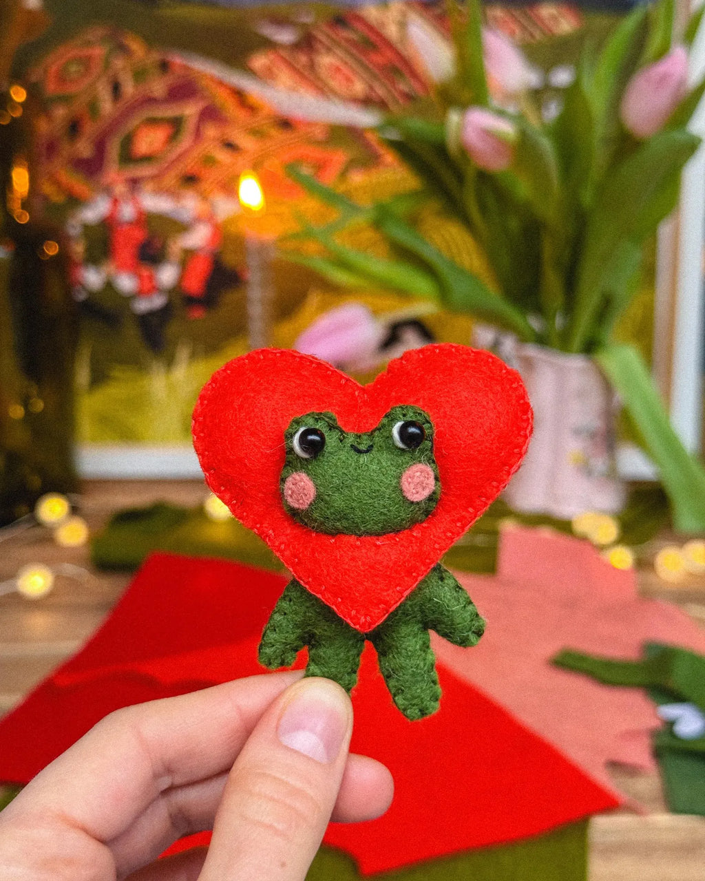 Felt Frog | Sewing Pattern