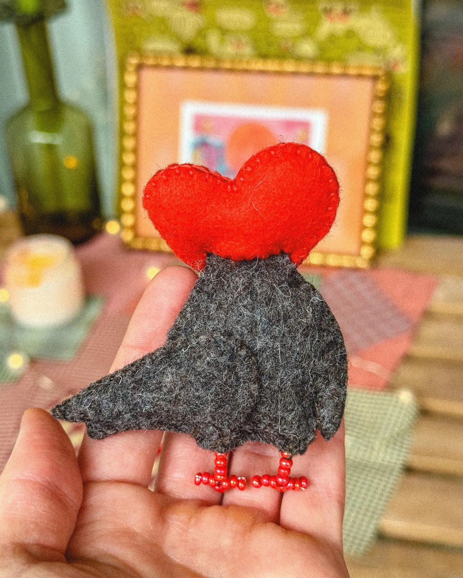 Pedro the Felt Pigeon | PDF Sewing Pattern