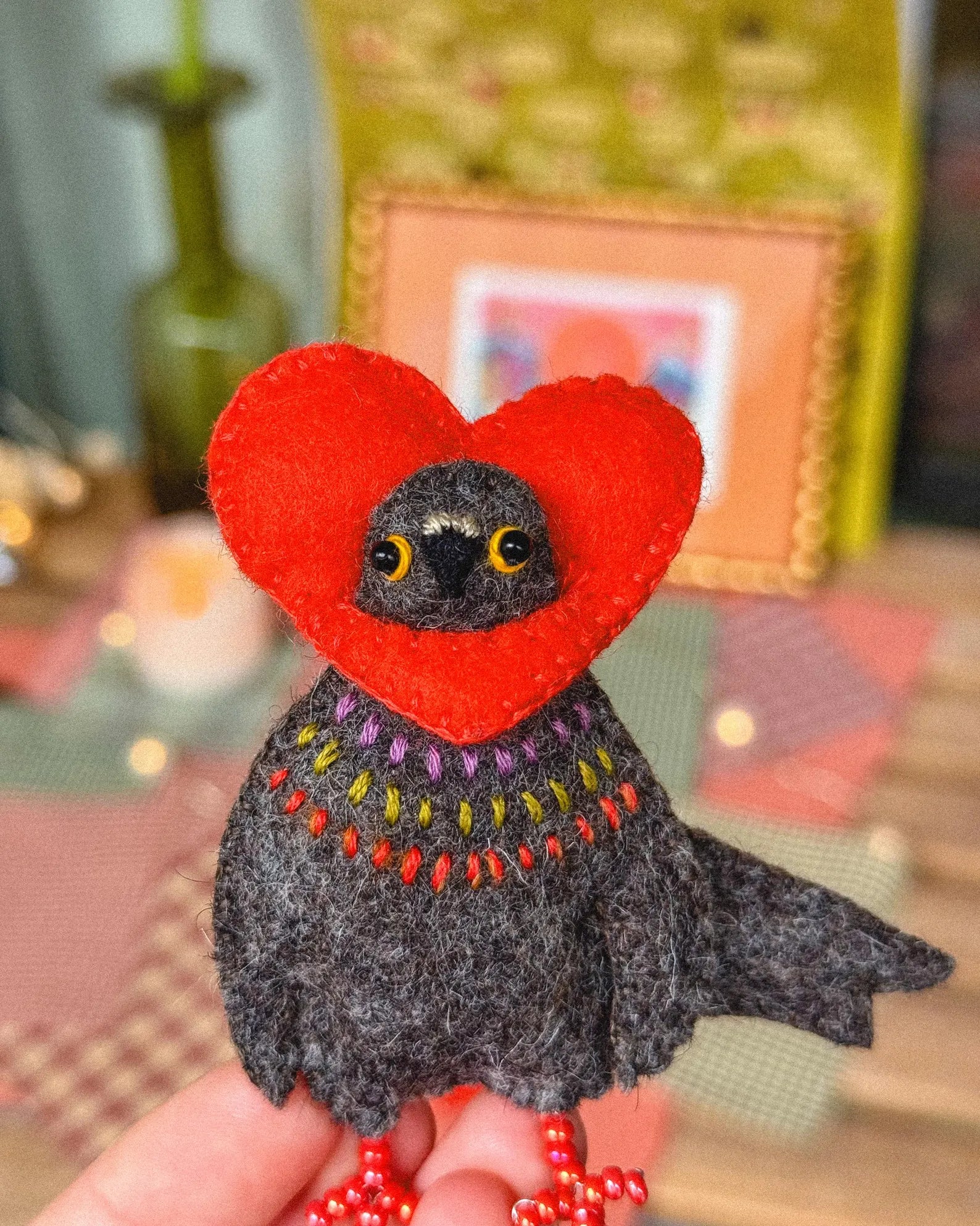 Pedro the Felt Pigeon | PDF Sewing Pattern