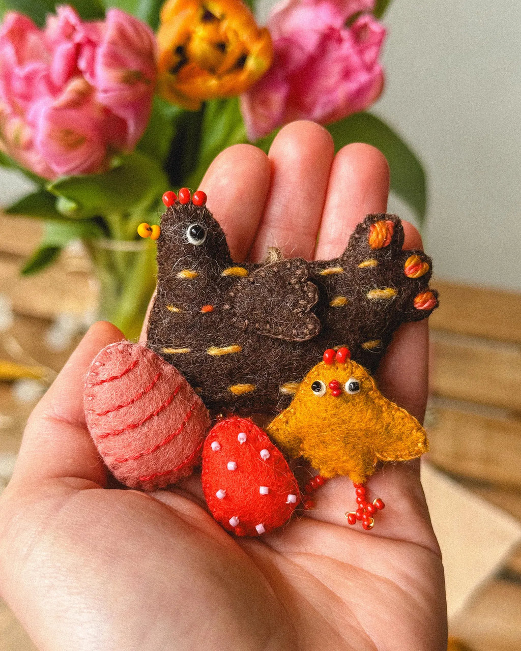 Felt Easter Friends - Sewing Pattern